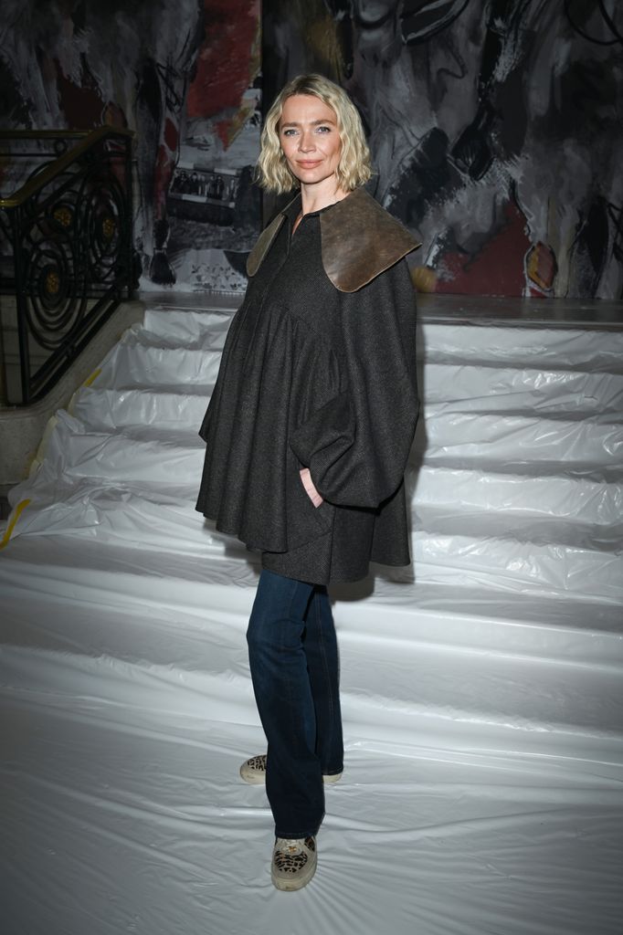 Jodie Kidd attends the Paul Costelloe show during London Fashion Week February 2025 at  on February 21, 2025 in London, England. (Photo by Stuart C. Wilson/Getty Images)