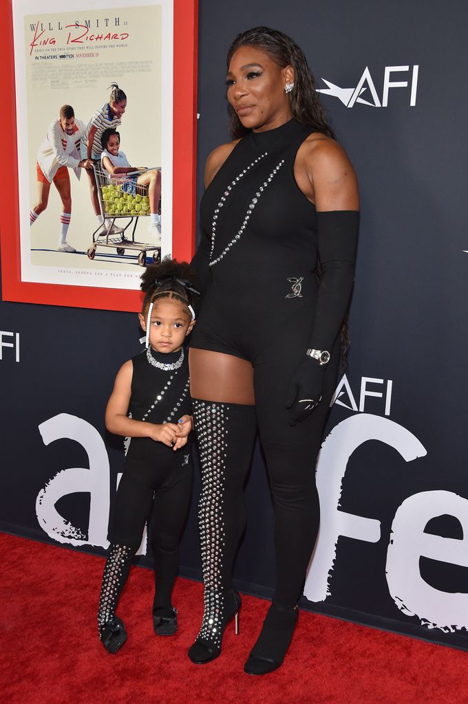 Serena's daughter already has a flair for fashion