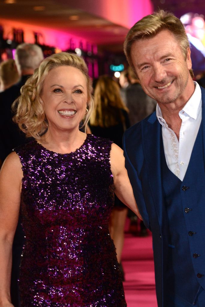 Jayne Torvill and Christopher Dean smiling together