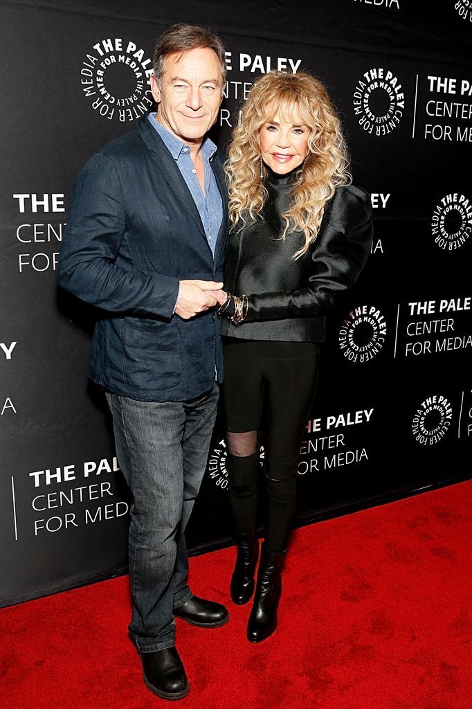 Jason Isaacs and Dyan Cannon attend the "Archie" premiere during the PaleyLive NY series at The Paley Museum on December 04, 2023 in New York City. (Photo by Dominik Bindl/Getty Images)