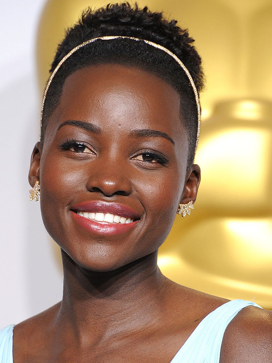 HOLLYWOOD, CA - MARCH 02:  Lupita Nyong'o poses at the 86th Annual Academy Awards at Loews Hollywood Hotel on March 2, 2014 in Hollywood, California.  (Photo by Steve Granitz/WireImage)