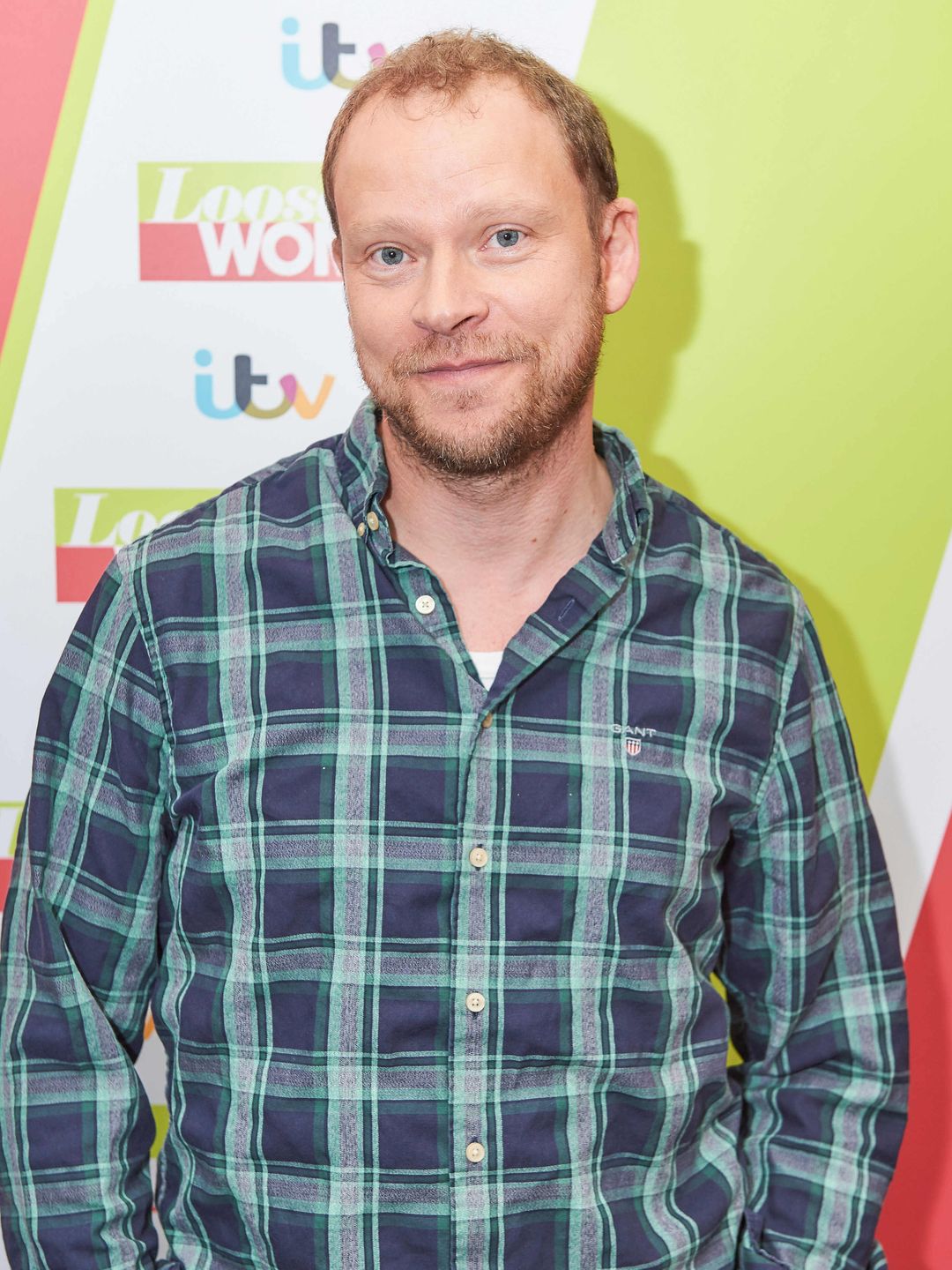 robert webb in check shirt 