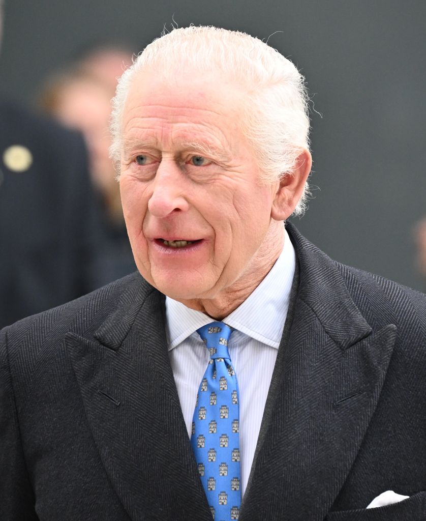 King Charles III visits Imperial College in London