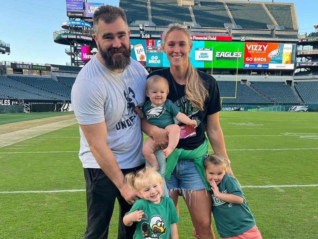 Jason and Kylie Kelce