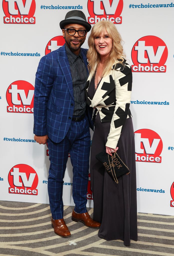 Siobhan Finneran and Don Gilet attend the TV Choice Awards 2022