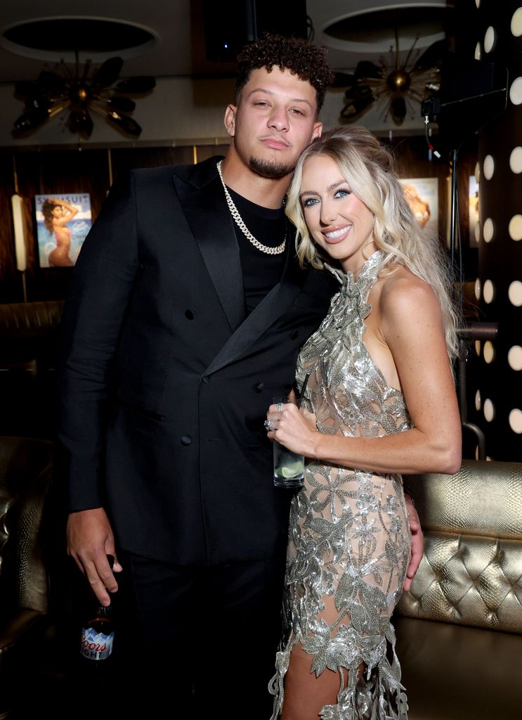 patrick and brittany mahomes black tie event