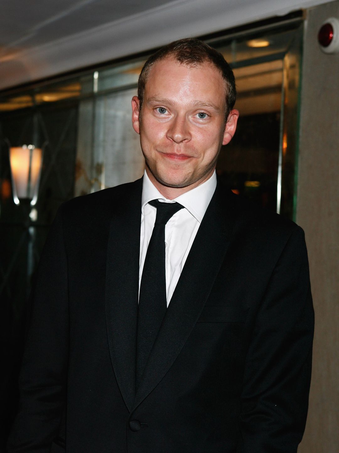 robert webb in black suit