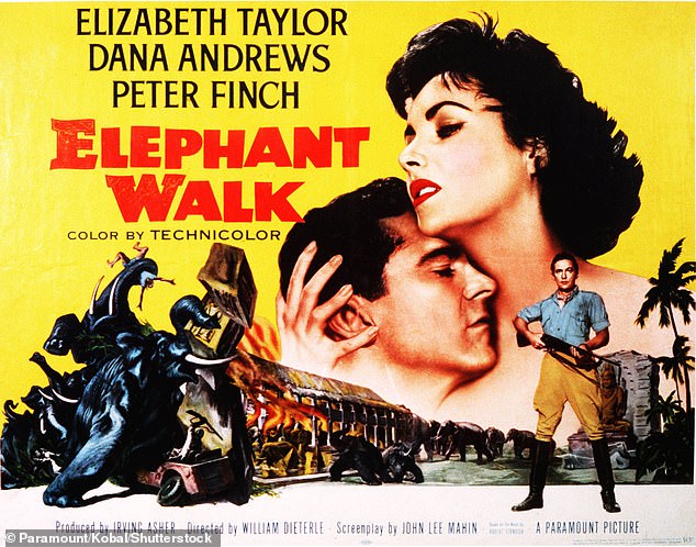 Elizabeth Taylor replaced Leigh in Elephant Walk