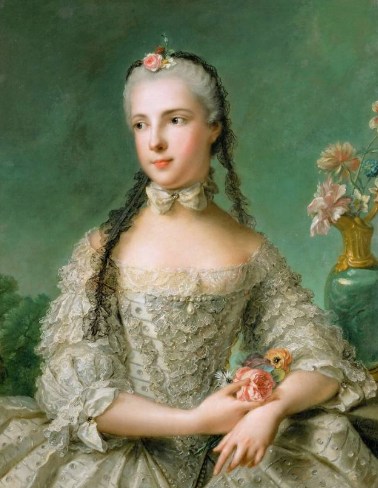 Portrait of Princess Isabella of Parmaby Jean-Marc Nattier