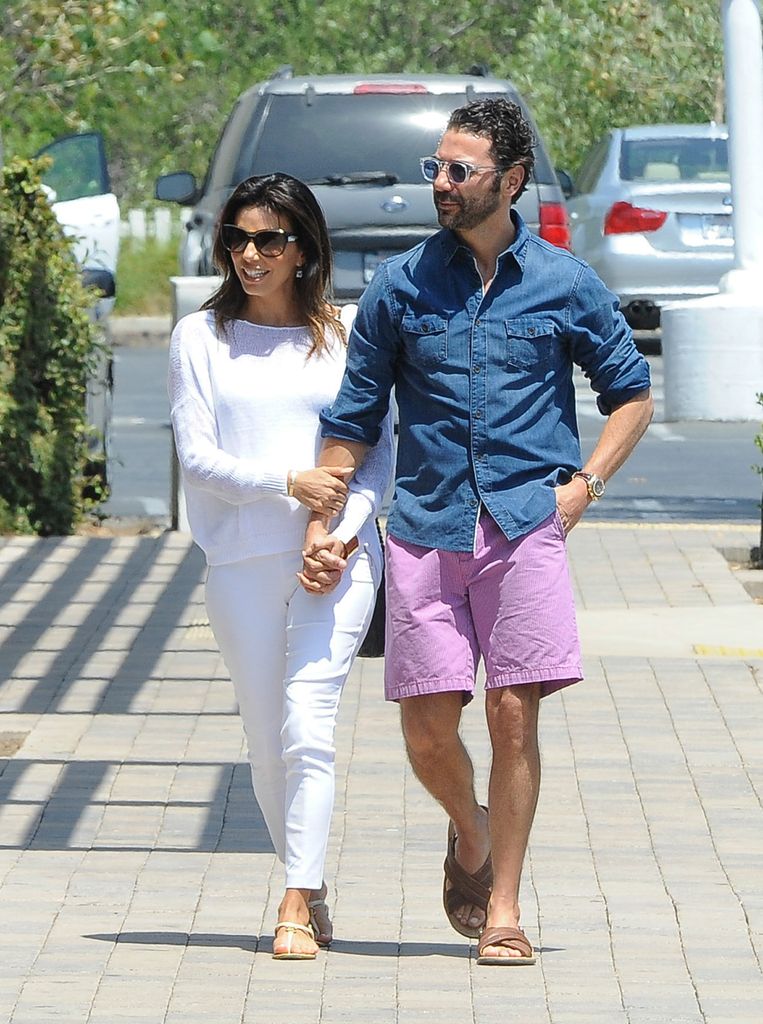 Eva Longoria and Jose Antonio Baston are seen on May 23, 2014 in Los Angeles, California