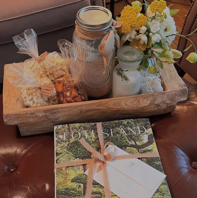 Daniel revealed his complete welcome package from Meghan