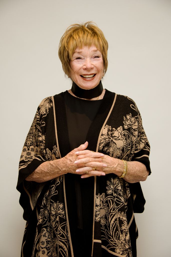 Shirley MacLaine at "The Last Word" press conference at the Four Seasons Hotel on March 3, 2017 in Beverly Hills, California