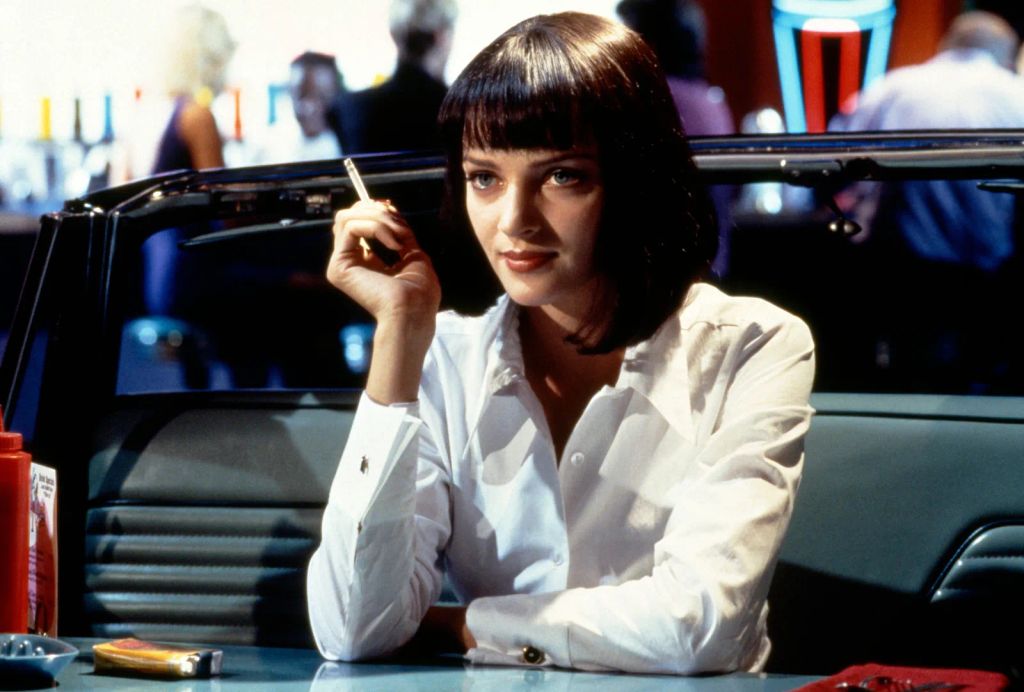 Uma Thurman in Pulp Fiction