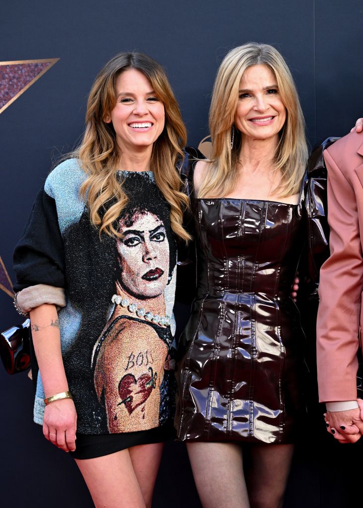 Sosie Bacon and Kyra Sedgwick at the premiere of "MaXXXine" held at TCL Chinese Theatre on June 24, 2024 in Los Angeles, California