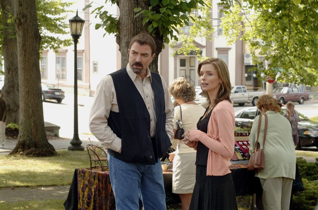 Emmy and Golden Globe Award winner Tom Selleck ("Magnum P.I.") and Polly Shannon star in the CBS Sunday Movie "Jesse Stone: Night Passage," reprising their roles from the prequel to last year's Stone Cold as Jesse Stone and City Attorney Abby Taylor