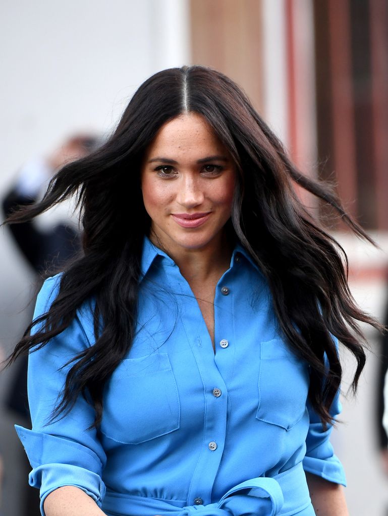 Meghan, Duchess of Sussex and Prince Harry, Duke of Sussex visit the District 6 Museum and Homecoming Centre during their royal tour of South Africa on September 23, 2019 in Cape Town, South Africa.