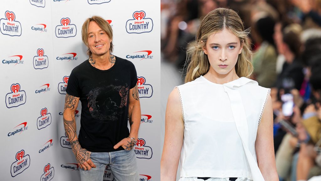 Keith Urban and Sunday Rose 