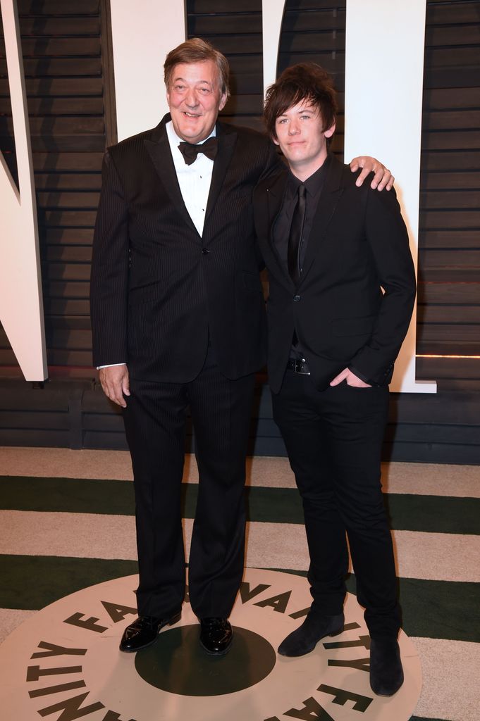 couple at vanity fair event 