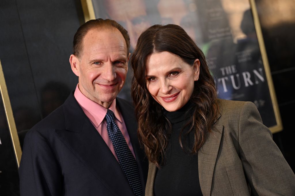 Ralph Fiennes and Juliette Binoche attend The Return Gala Screening
