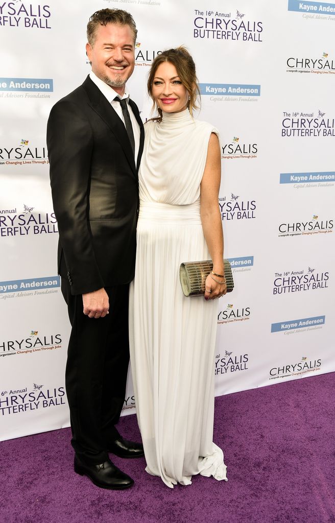 Eric Dane and Rebecca Gayheart in 2017