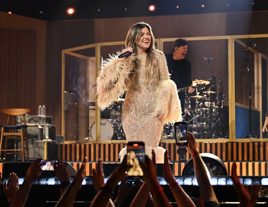 Kelly Clarkson kicks off new Las Vegas residency "Kelly Clarkson: Studio Sessions" at The Colosseum at Caesars Palace on July 11, 2025 in Las Vegas, Nevada