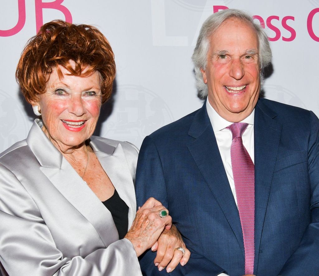 henry winkler smiling marion ross