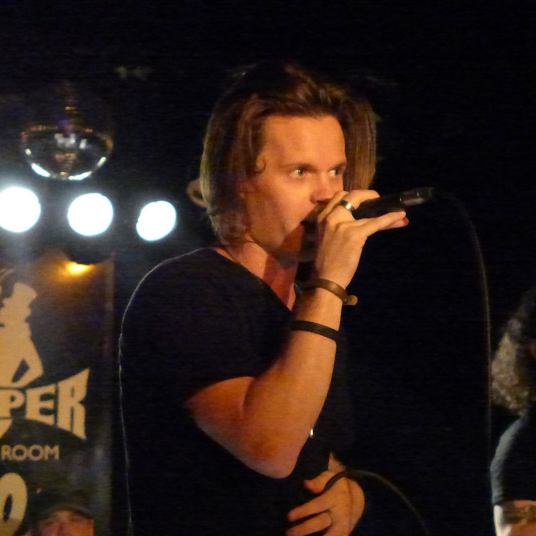 David Hudson of rock band Hudson performs at the Viper Room in Los Angeles, California on March 19, 2015.