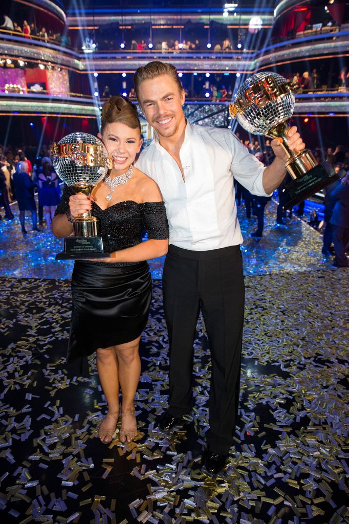 Bindi Irwin and Derek Hough were crowned Season 21 champions during the two-hour season finale of "Dancing with the Stars