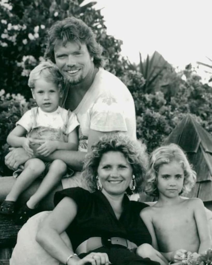 richard branson family young