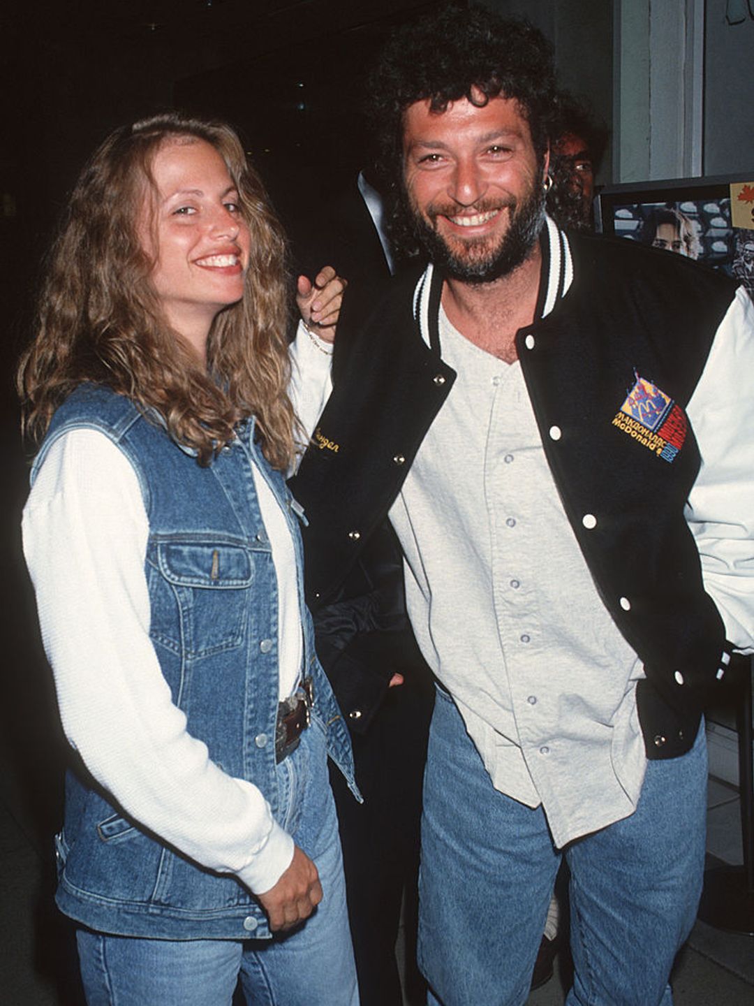 Terry Mandel and Howie Mandel during "Indian Summer" Cast and Crew Parking Lot Barbecue