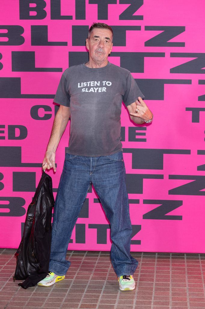 John played the drums