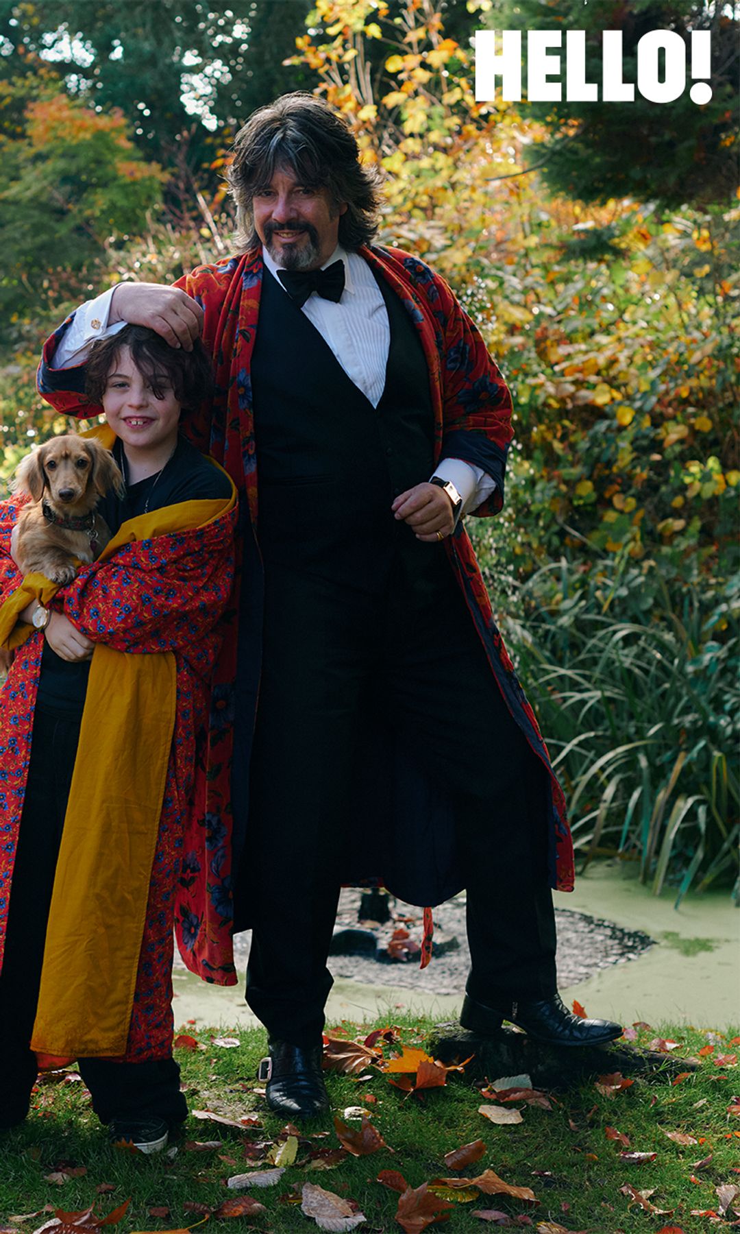 Laurence is a hands-on grandfather