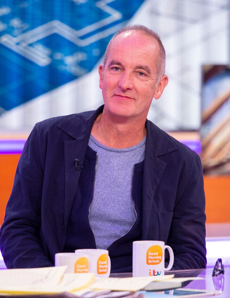 Kevin McCloud on the set of Good Morning Britain