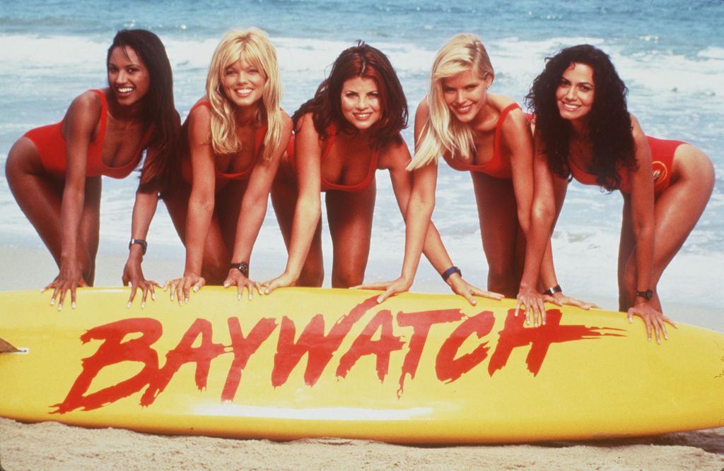 Traci Bingham, Donna D'Errico, Yasmine Bleeth, Gena Lee Nolin And Nancy Valen