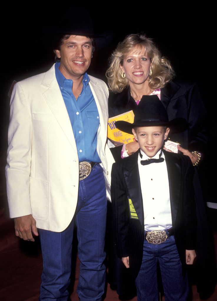 George Strait, Norma Strait and George Strait, Jr. circa 1991