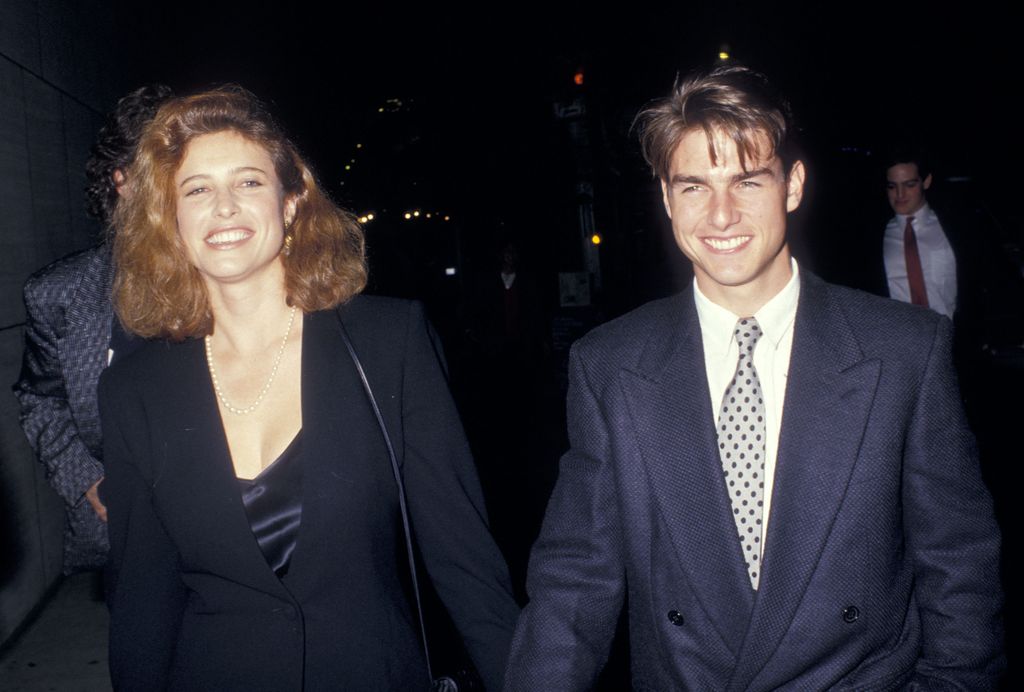 Mimi Rogers and actor Tom Cruise