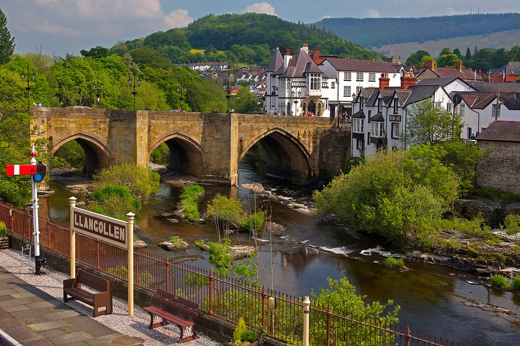 Llangollen is a town in Denbighshire, north-east Wales, situated on the River Dee.