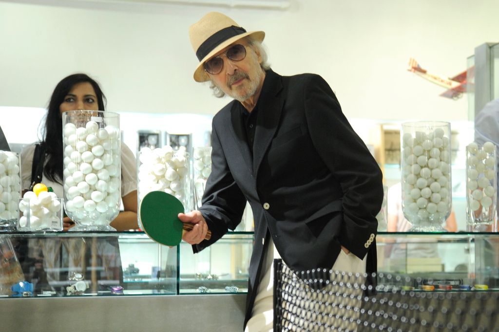 Marty Reisman in 2010 in New York City