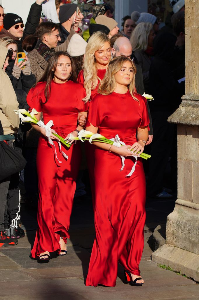 Guests arrive for the wedding of Adam Peaty and Holly Ramsay at Bath Abbey. Picture date: Saturday December 27, 2025. (Photo by Ben Birchall/PA Images via Getty Images)