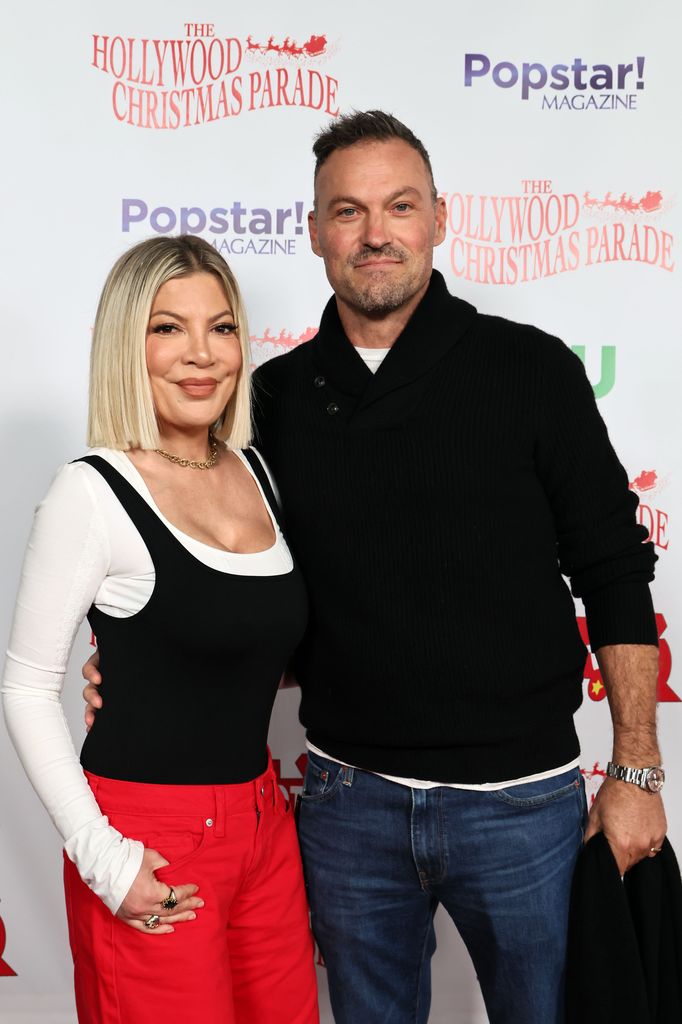  (L-R) Tori Spelling and Brian Austin Green dated off screen as well as onscreen
