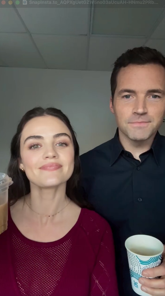 lucy hale ian harding reunion