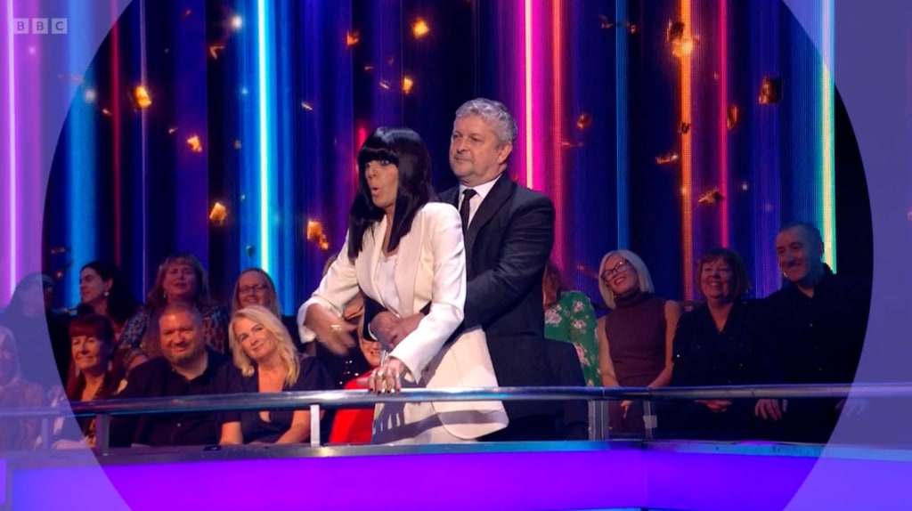 Claudia Winkleman and Dave Arch on Strictly 