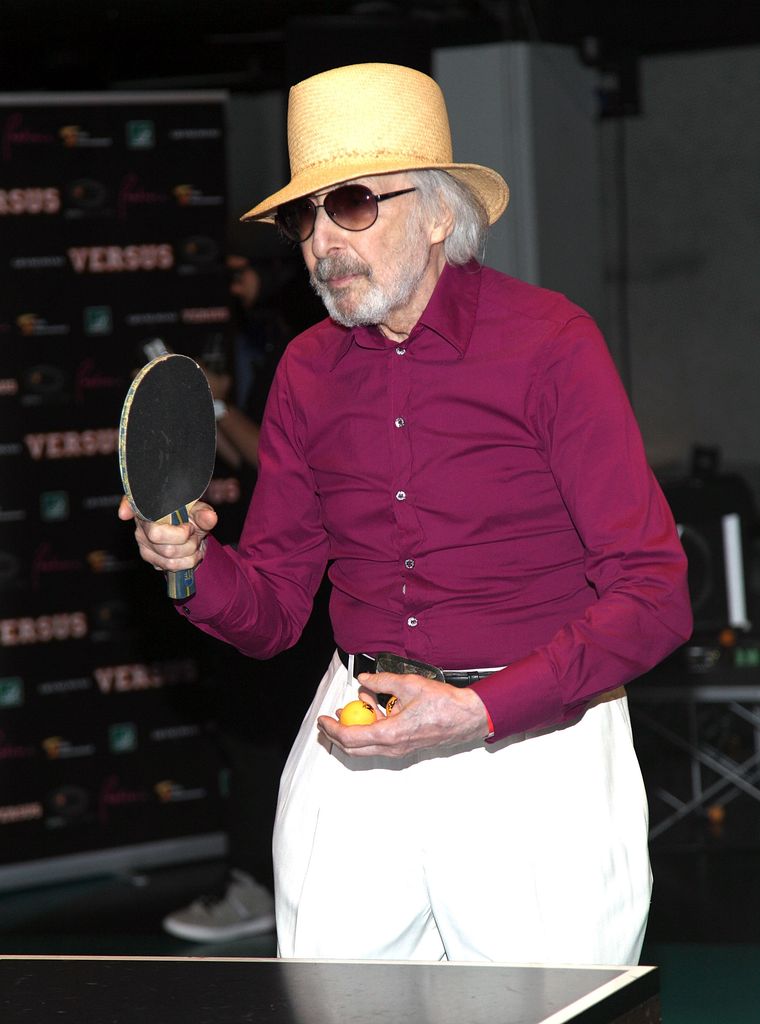 Table Tennis player and author Marty Reisman in 2012 