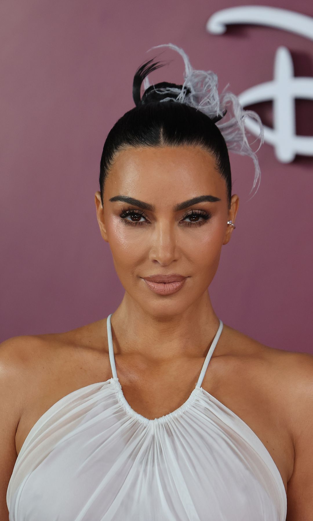 Kim Kardashian attends the red carpet for the series 'All's Fair' by Disney+ at Teatro Copacabana Palace on November 10, 2025 in Rio de Janeiro, Brazil.