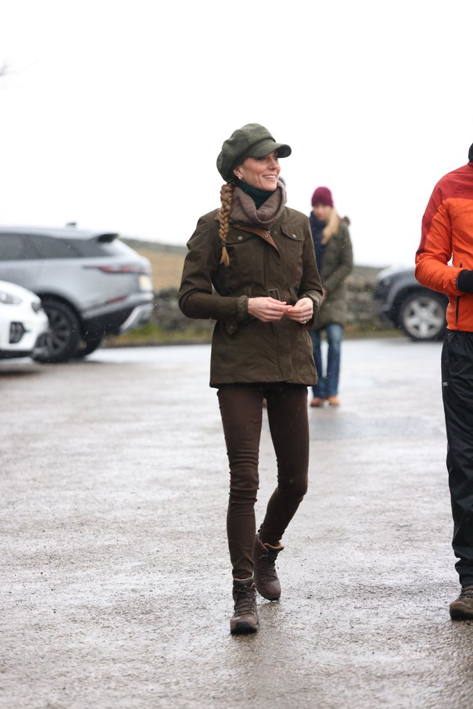Catherine, Princess of Wales joins Mind Over Mountains, a charity offering professional mental health support through therapeutic outdoor experiences, for a supported wellbeing walk 