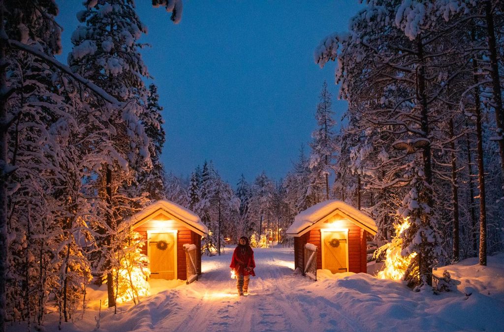 The whimsical elf homes