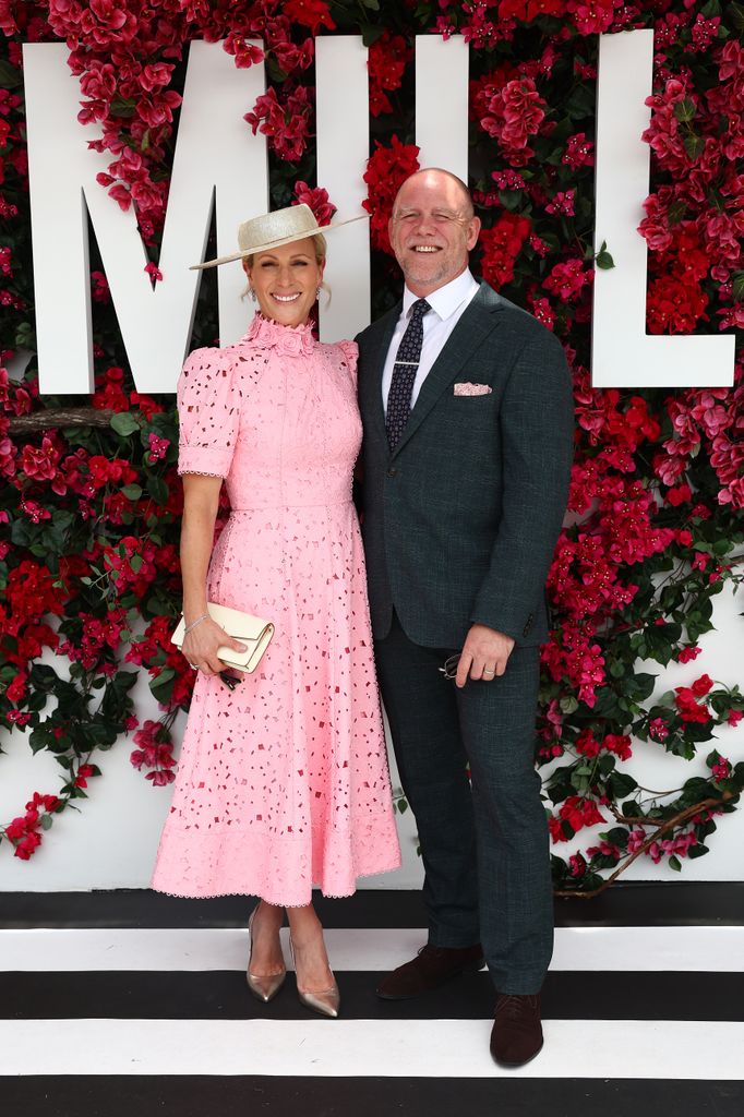 Magic Millions ambassador Zara chose a Rebecca Vallance dress