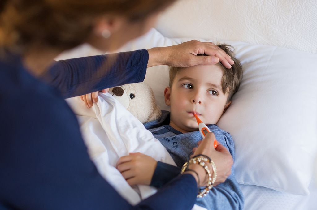 Children and the elderly may be more likely to feel more ill with the flu