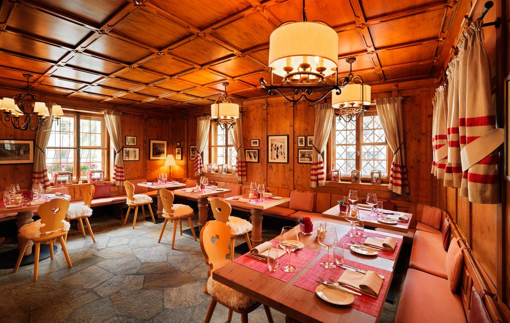 Stuva has a cosy Alpine hut vibe 