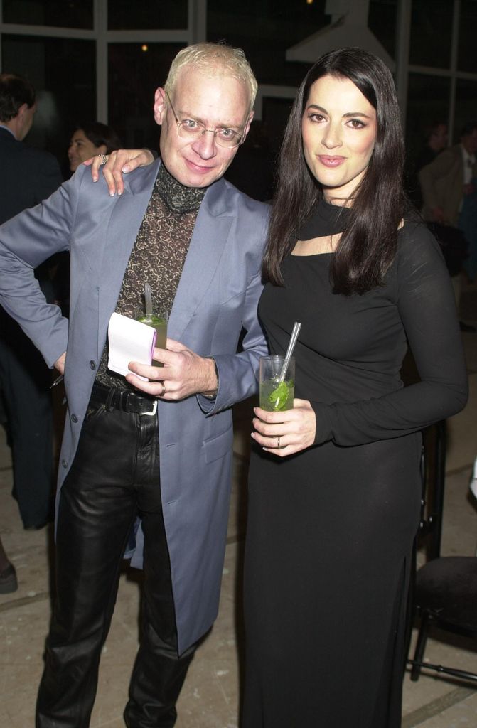 Nigella married her first husband John Diamond in 1992 (pictured in 2000)